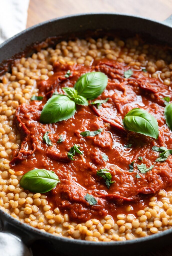 Creamy "Marry Me" Lentils