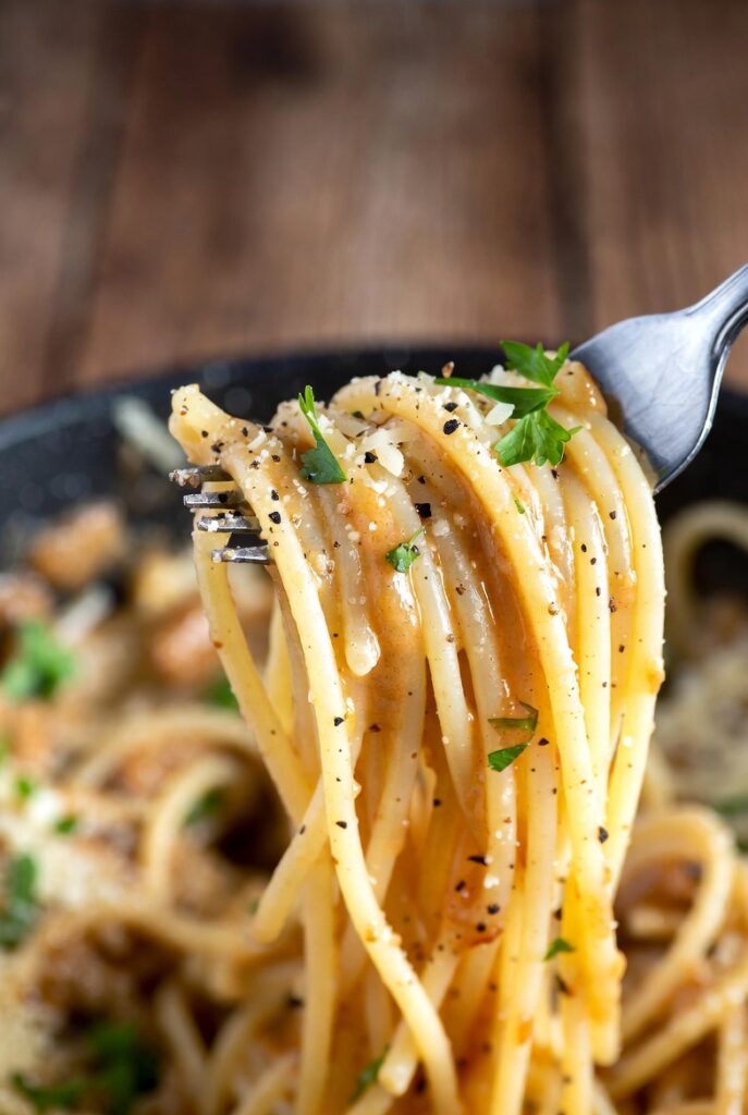 One-Pot Garlic Butter Parmesan Pasta