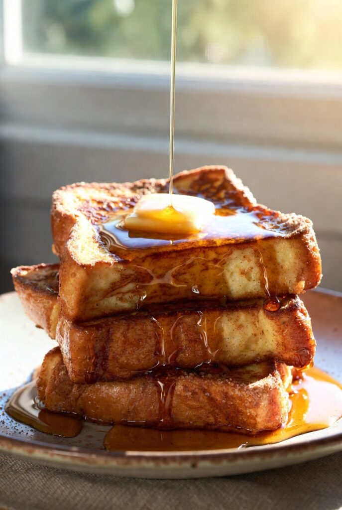 Classic Cinnamon Vanilla French Toast