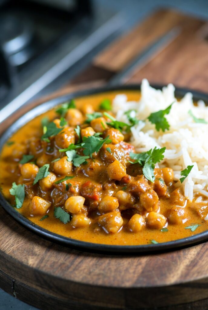 Creamy Coconut Chickpea Curry