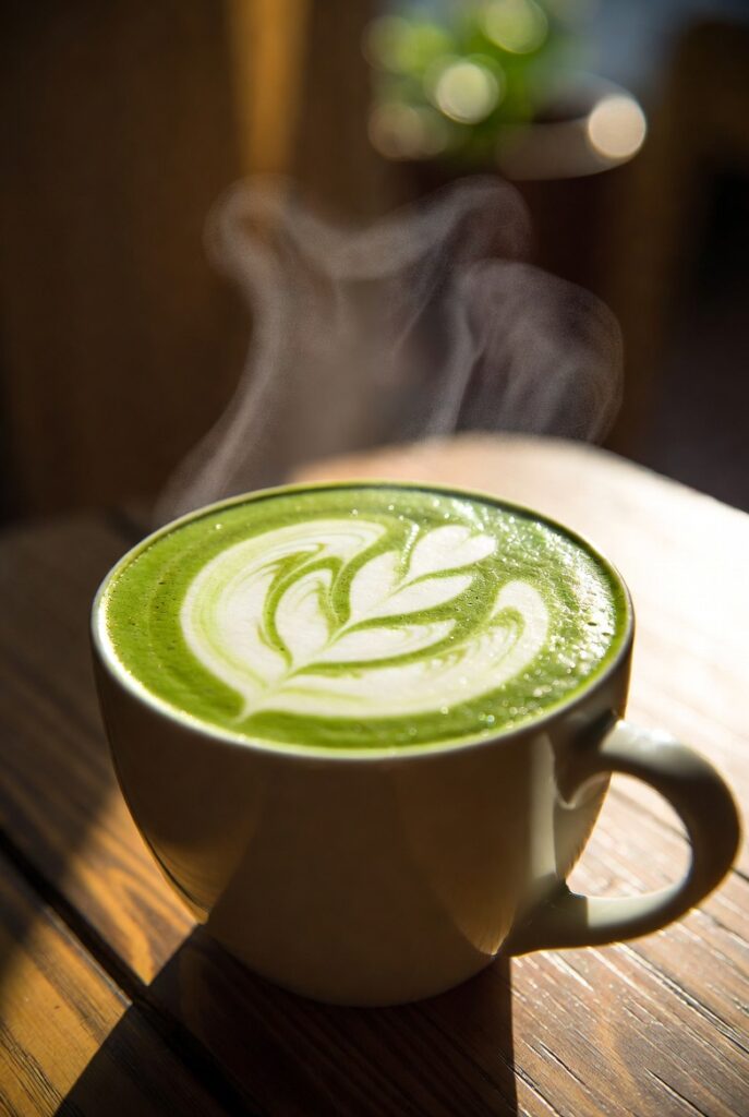 Classic Hot Matcha Latte