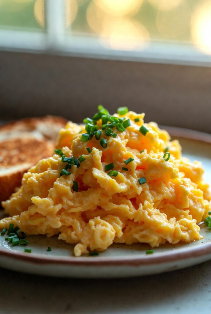 Classic Fluffy Scrambled Eggs