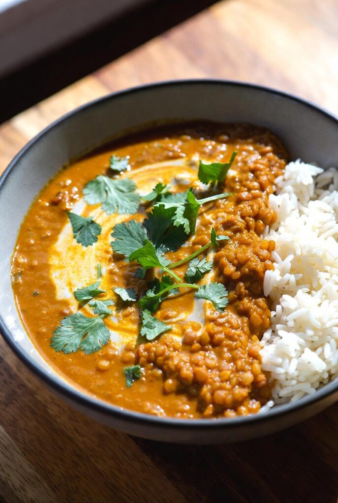 Coconut Red Lentil Curry