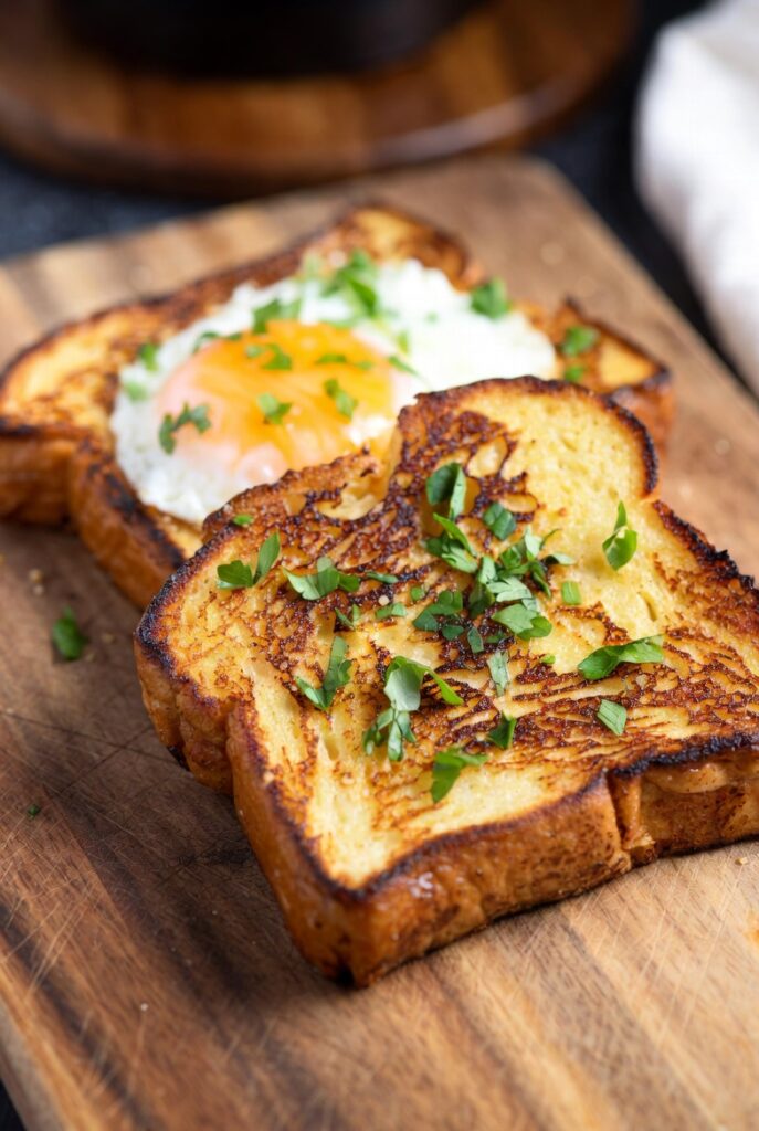 Savory Parmesan Herb French Toast