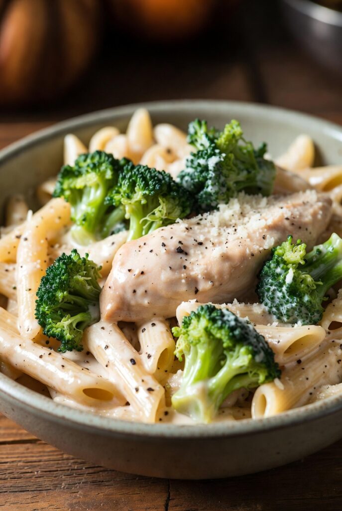 Creamy Chicken and Broccoli Pasta