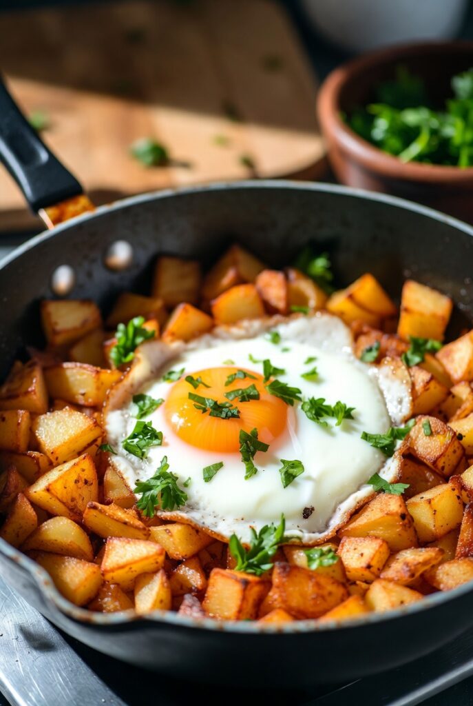 Egg and Potato Hash