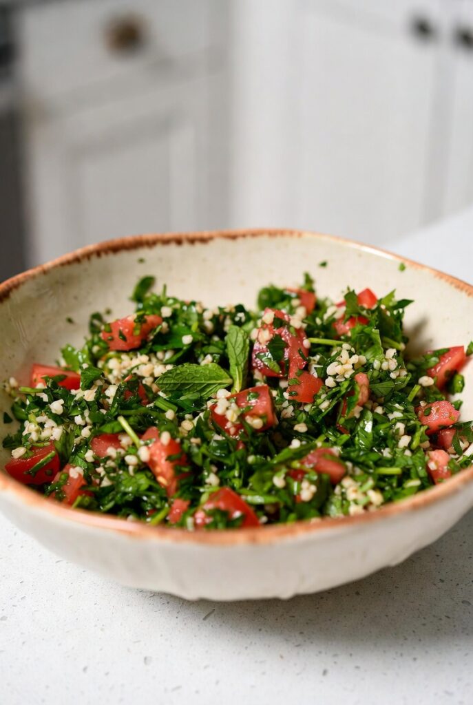 Tabbouleh (Herb and Bulgur Salad)