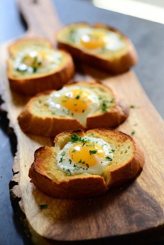 Egg-in-a-Hole Toast Cups