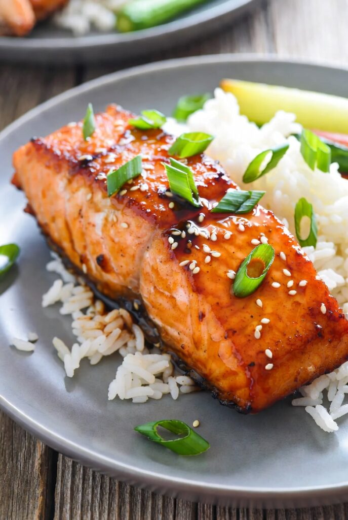 Teriyaki Glazed Salmon