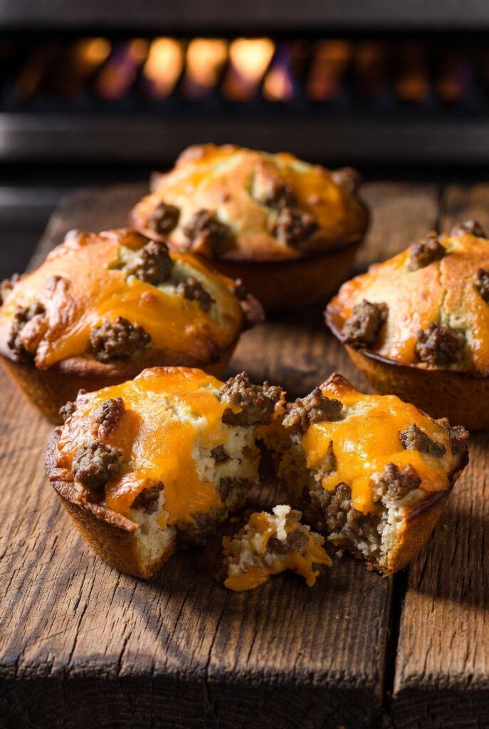 Sausage and Cheese Muffins