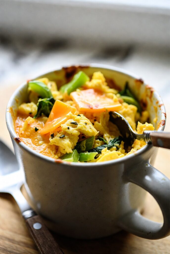 Microwave Mug Scramble 