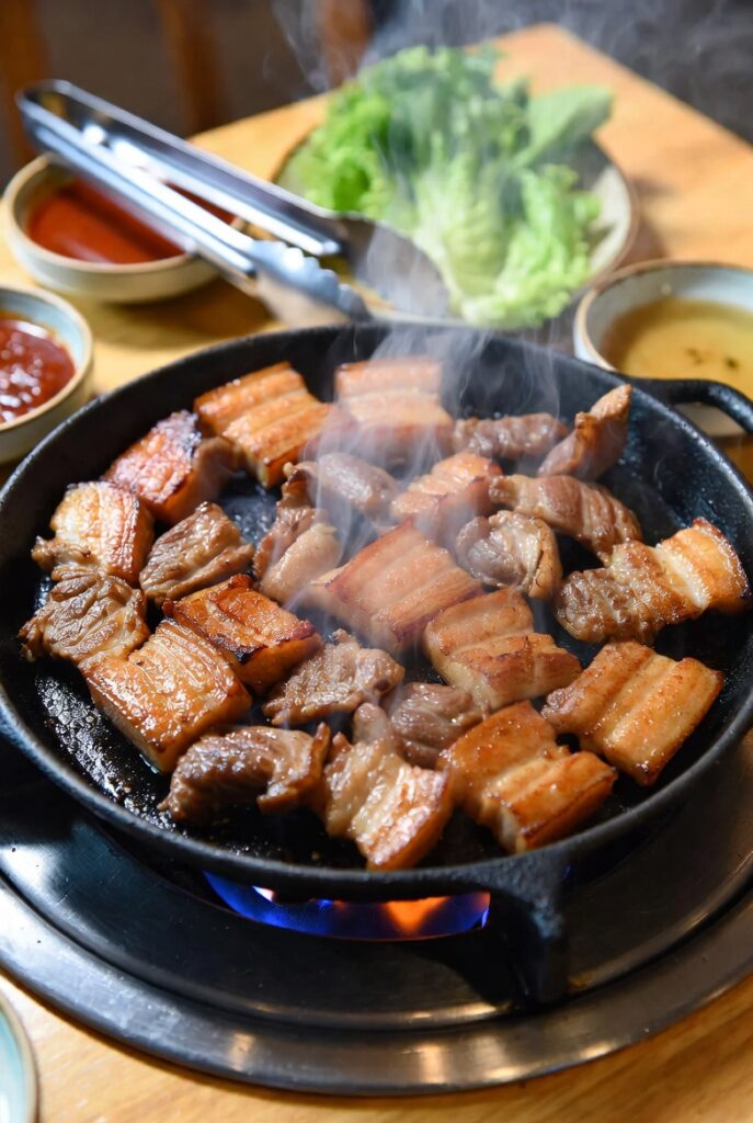 Stovetop Korean BBQ (Samgyeopsal-Style)