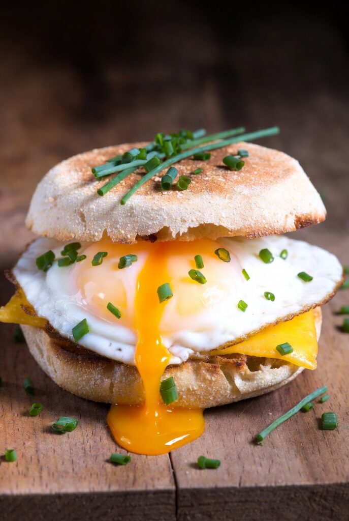 Egg and Cheese Breakfast Sandwich
