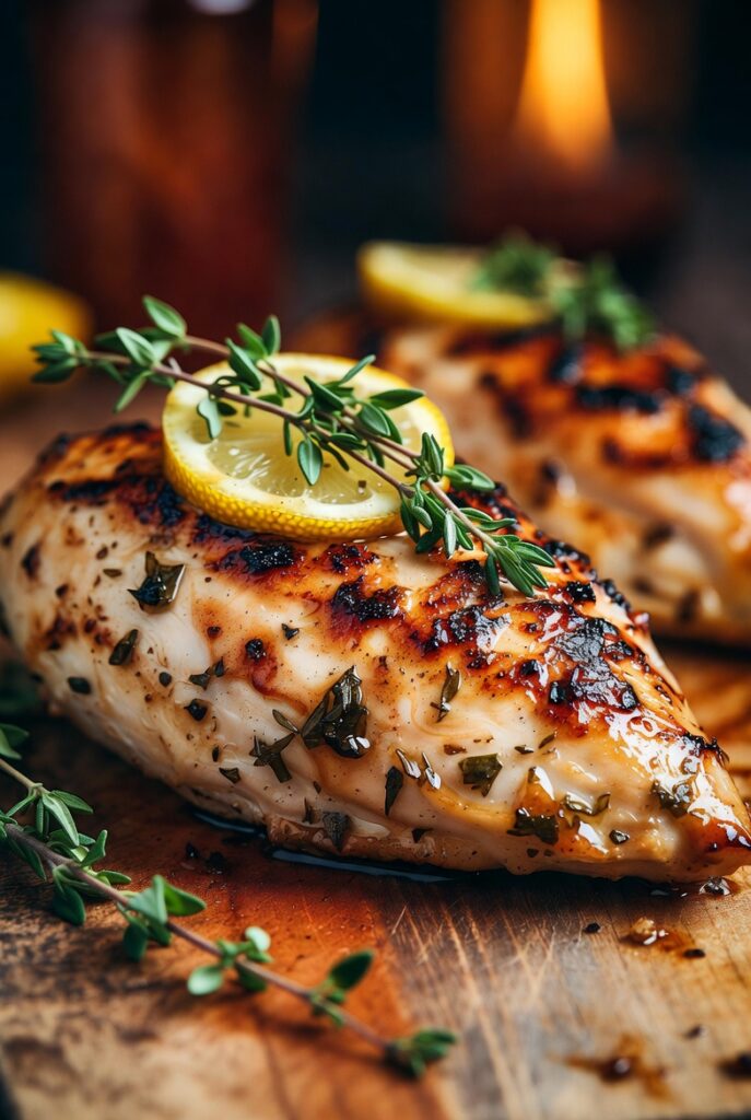Air Fryer Lemon Herb Chicken