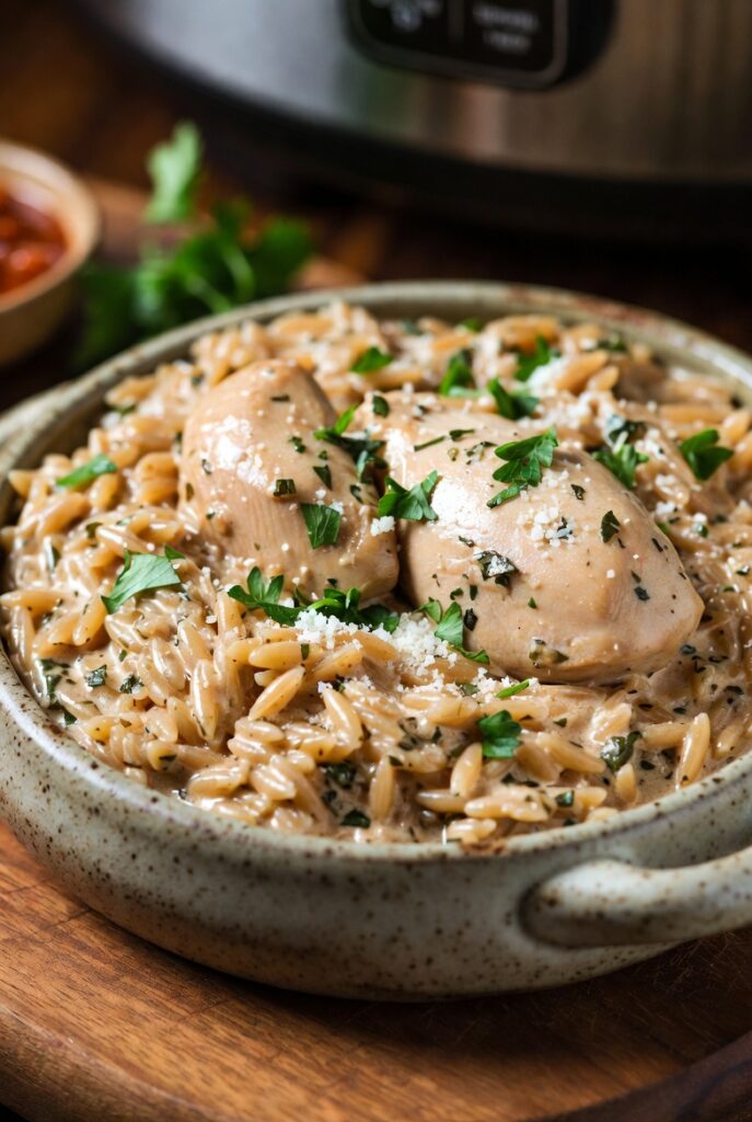 Instant Pot Chicken and Orzo