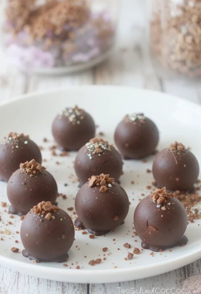 No-Bake Chocolate Truffles