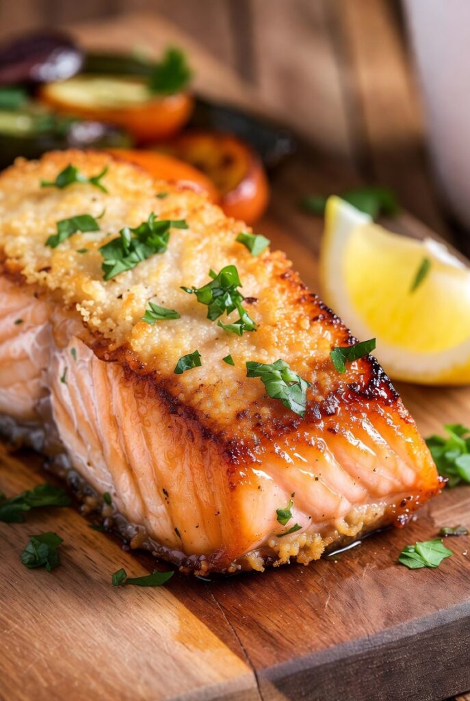 Parmesan Crusted Salmon