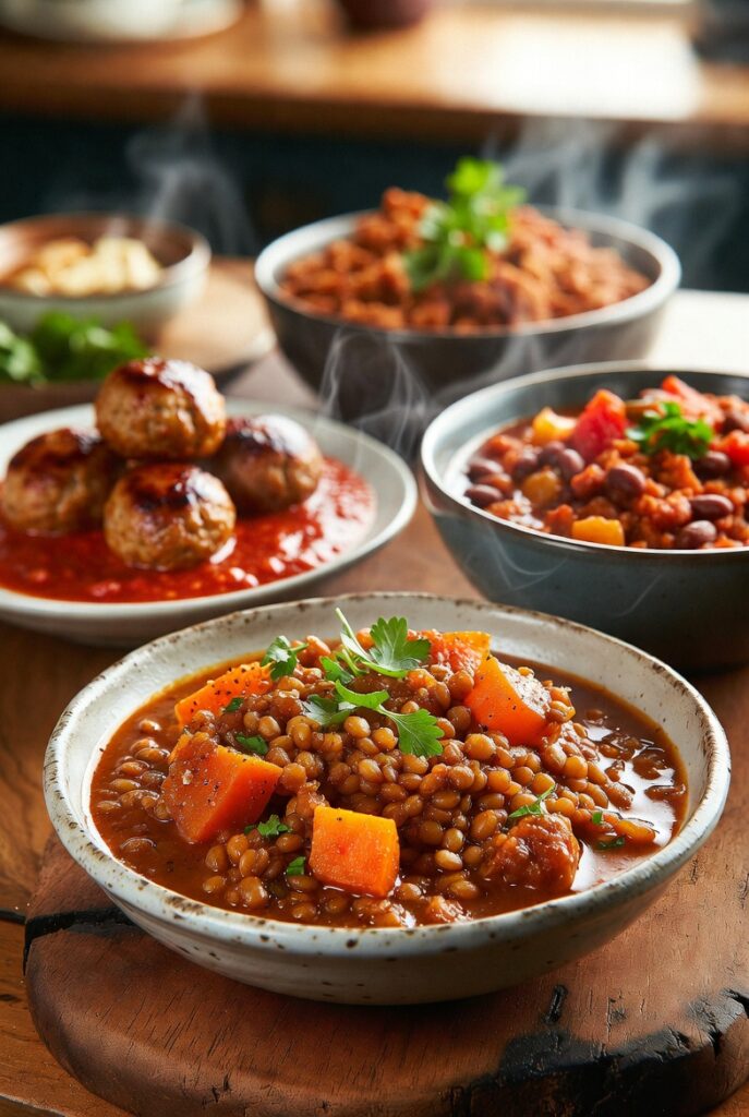 Hearty Vegan Mains & Stews