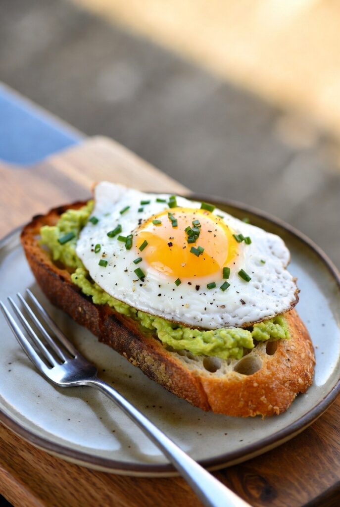 Fried Egg Avocado Toast