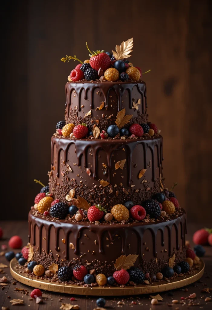 Decadent Celebration Chocolate Cakes (4 Ideas)