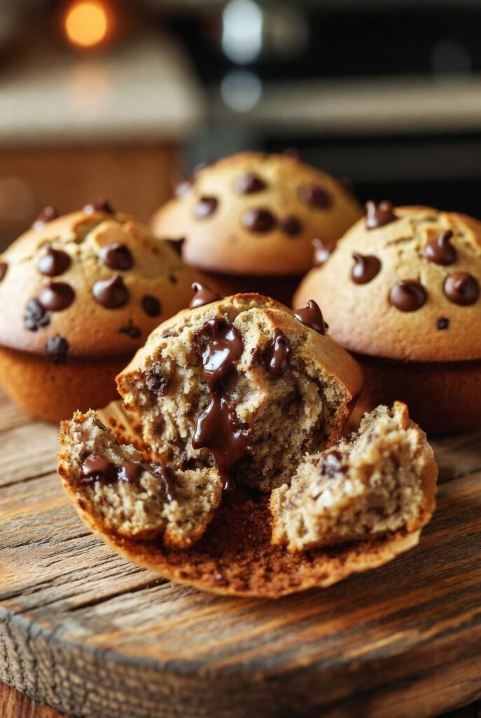 Banana Chocolate Chip Muffins