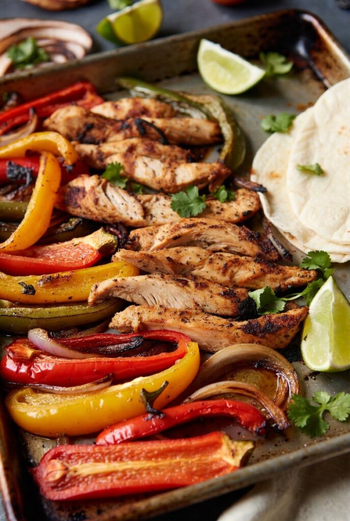 Sheet-Pan Fajita Chicken