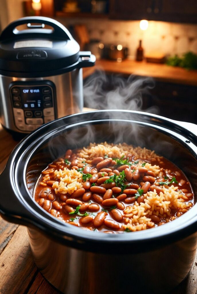 Slow Cooker and Instant Pot Rice and Beans