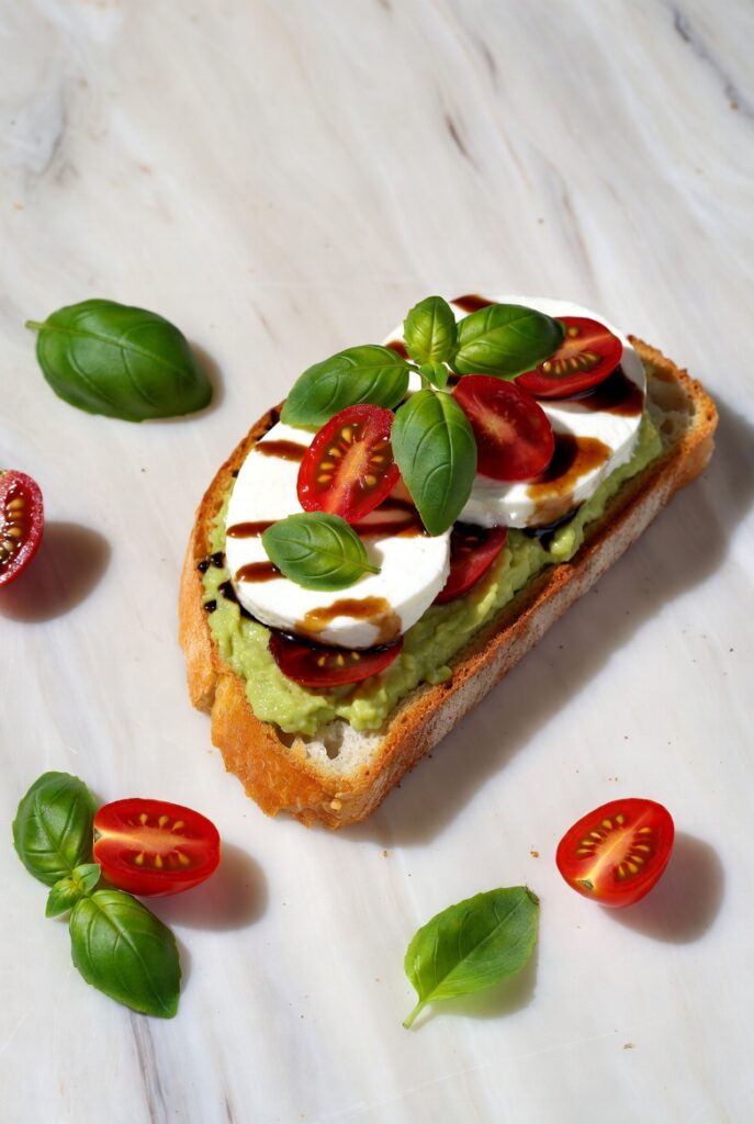 Caprese Avocado Toast