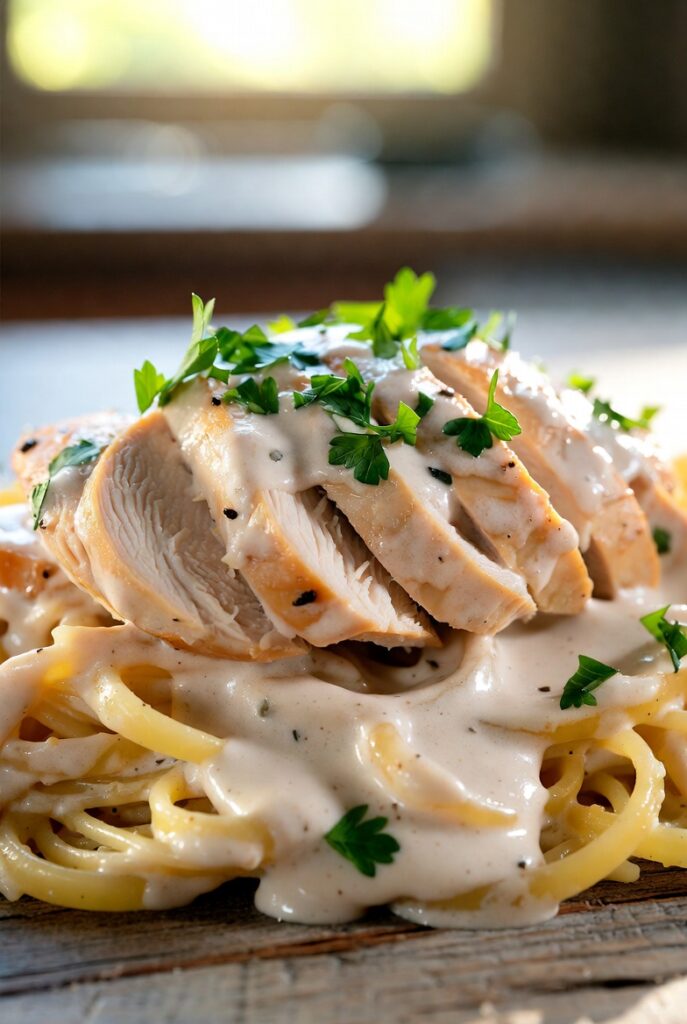 Weeknight Chicken Alfredo