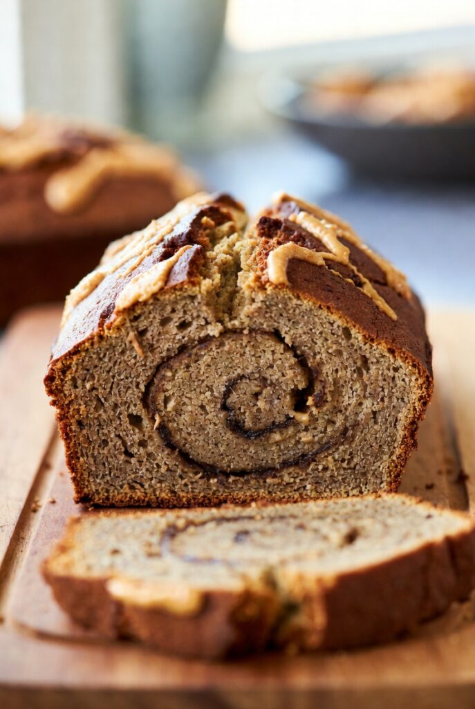 Peanut Butter Banana Bread