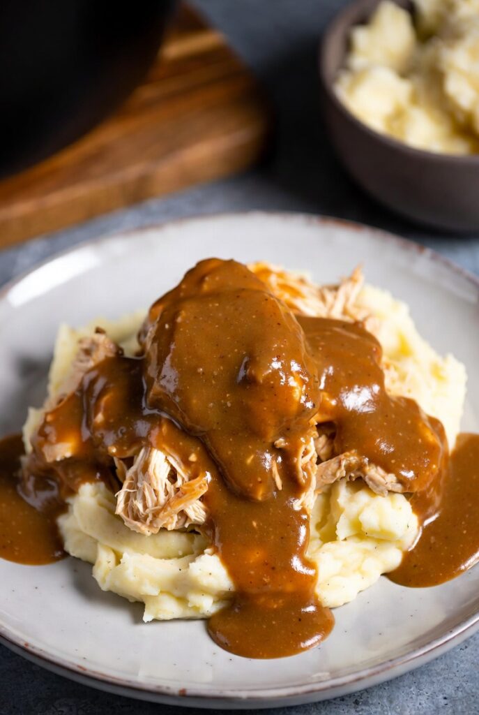 Crockpot Chicken and Gravy