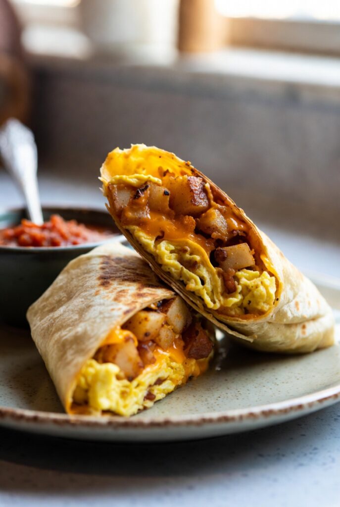 Loaded Breakfast Burritos