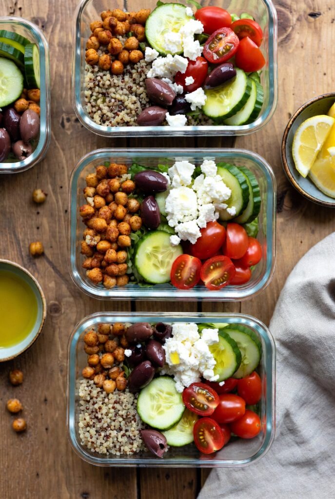 Mediterranean Grain Bowls