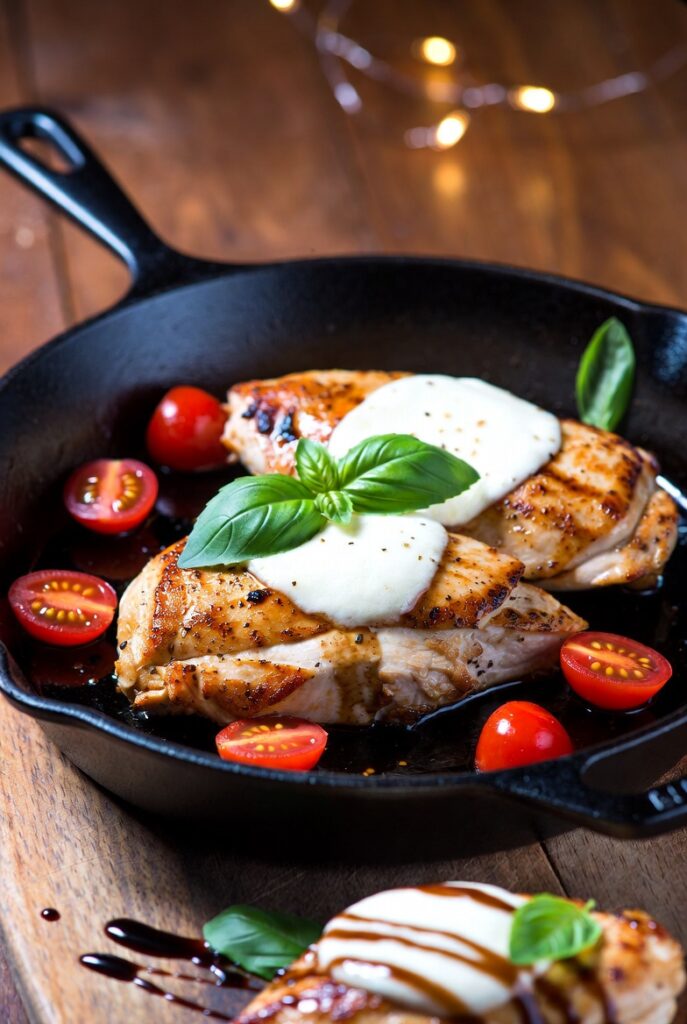 Caprese Chicken Skillet