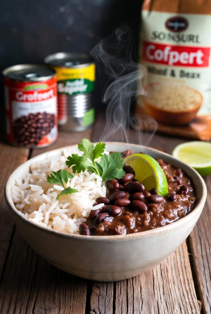 Easy rice and beans recipes made from pantry staples for simple, satisfying dinners