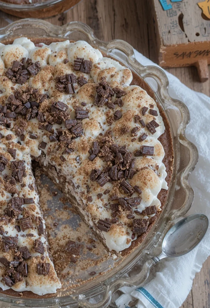 No-Bake S'mores Pie