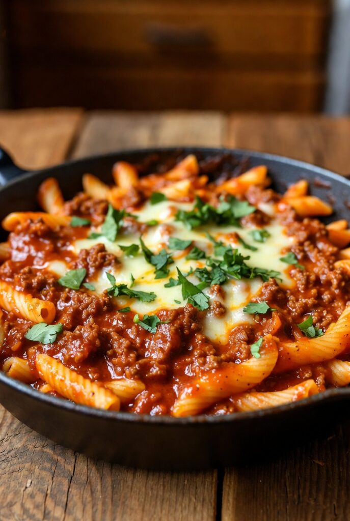 One-Pan Taco Pasta