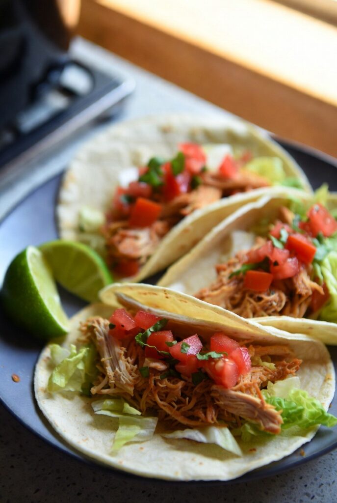 Slow Cooker Chicken Tacos