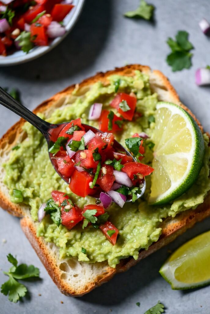 Salsa Avocado Toast