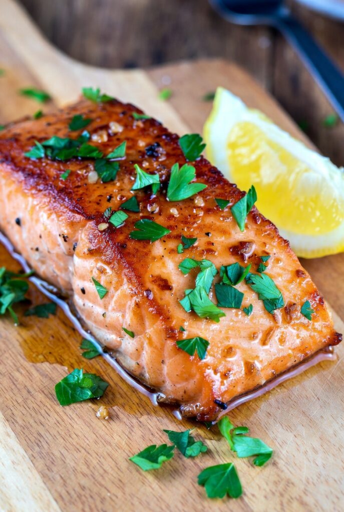 Classic Garlic Butter Salmon