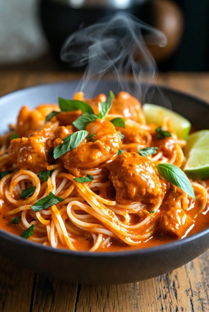 Thai Red Curry Noodles