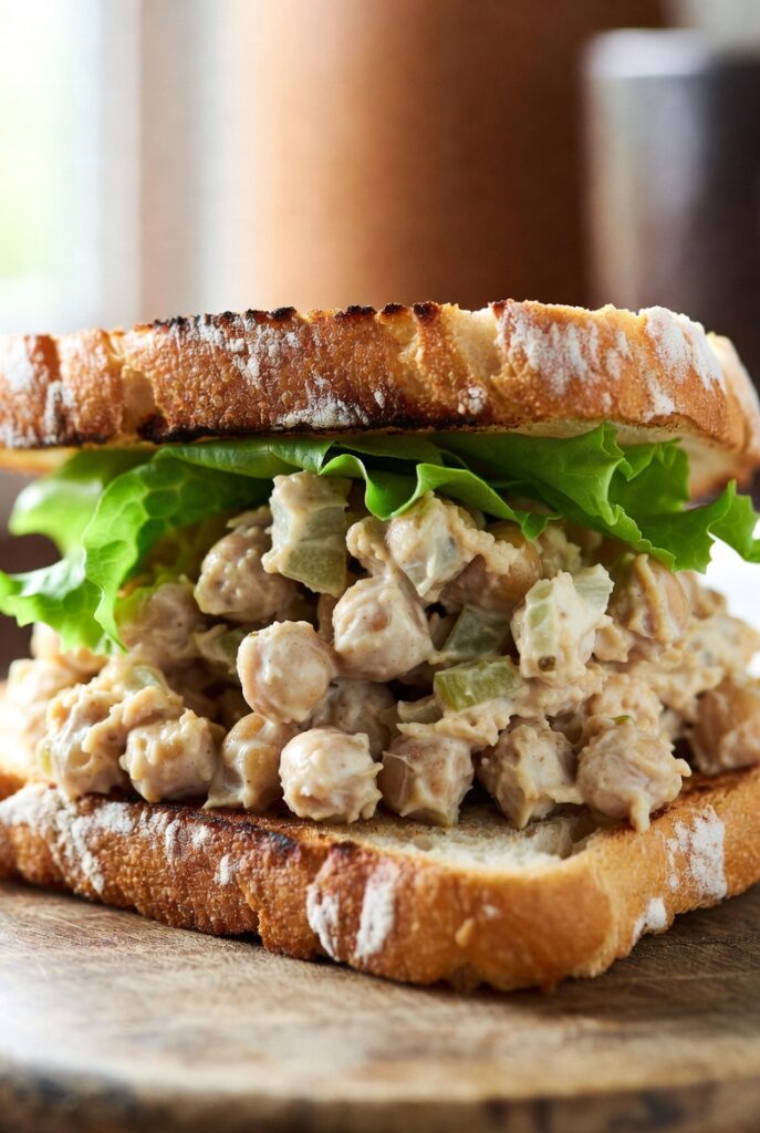 Vegan Chickpea "Tuna" Salad Sandwiches