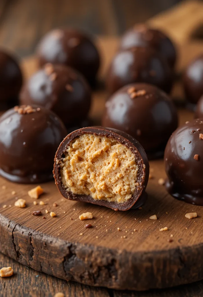 No-Bake Peanut Butter Balls