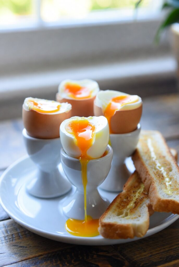 Soft-Boiled Eggs with Toast Soldiers
