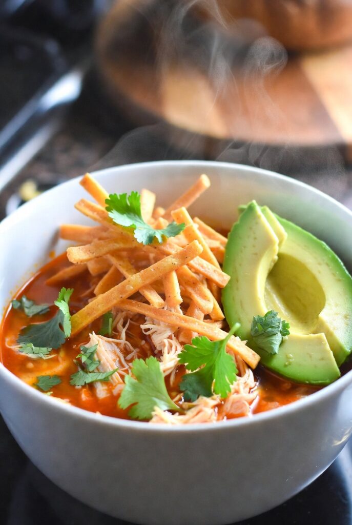 Slow Cooker Chicken Tortilla Soup