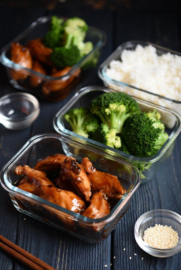 Teriyaki Chicken and Broccoli Bowls