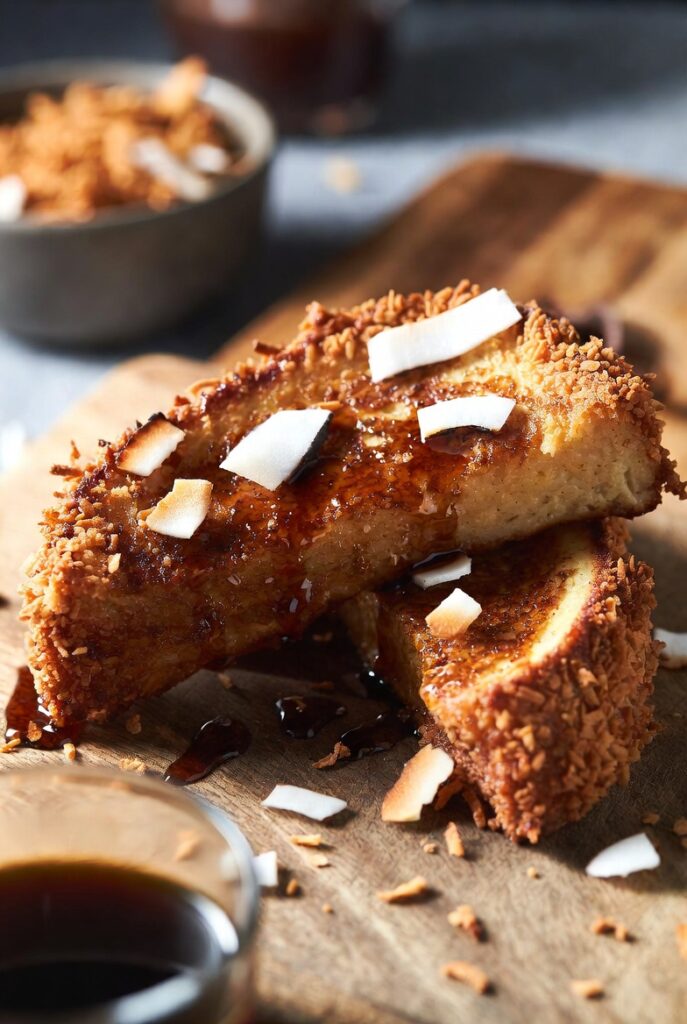 Coconut Crunch French Toast