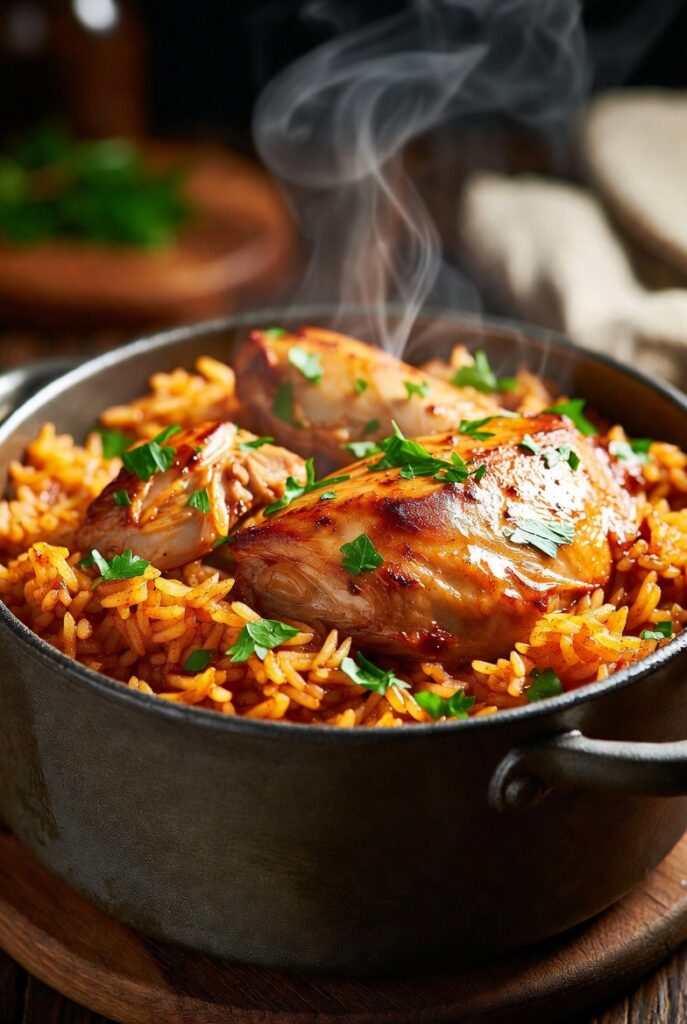 One-Pot Chicken and Rice