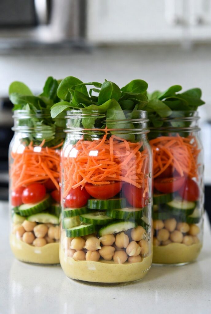 Mason Jar Salads
