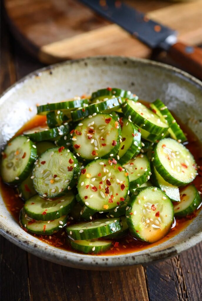 Korean Cucumber Salad (Oi Muchim)